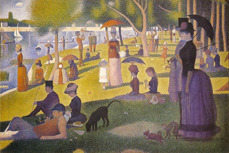 Georges Seurat Sunday Afternoon on the Island of La Grande Jatte China oil painting art